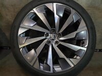 Original Skoda Elroq 85 Sportline RS Enyaq iV 80 80x 85 85x RS Coupe Supernova Alufelgen Sommerreifen 235/45 R 21 255/40 R 21 2024 Hankook 8,5J ET40 5LA601025CC 9J ET42 5LA601025CE 5x112 ANTHRAZIT GLANZ