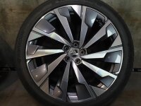Original Skoda Elroq 85 Sportline RS Enyaq iV 80 80x 85 85x RS Coupe Supernova Alufelgen Sommerreifen 235/45 R 21 255/40 R 21 2024 Hankook 8,5J ET40 5LA601025CC 9J ET42 5LA601025CE 5x112 ANTHRAZIT GLANZ