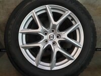 Original Volvo XC60 2 Typ 246 Tucan Alufelgen Winterreifen 235/60 R 18 2024 Dunlop 7,5J ET50,5 31423851 5x108