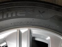 Original VW T7 Multivan Dundrod Alufelgen Sommerreifen 235/55 R 17 2024 Hankook 6,5J ET60 7T0601025A 5x120 grau