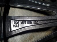 4x Original Skoda Enyaq iV 50 60 Coupe Elroq 50 60 Asterion Alufelgen 20 Zoll NEU 5LA601025BA 5LA071490D 8J ET45 5x112 ANTHRAZIT