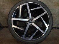 Original VW Golf 8 5H R GTI GTD Dallas Alufelgen Winterreifen 225/40 R 18 NEU 2022 Hankook 7,5J ET51 5H0601025G 5x112