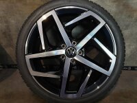Original VW Golf 8 5H R GTI GTD Dallas Alufelgen Winterreifen 225/40 R 18 NEU 2022 Hankook 7,5J ET51 5H0601025G 5x112