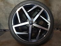 Original VW Golf 8 5H R GTI GTD Dallas Alufelgen Winterreifen 225/40 R 18 NEU 2022 Hankook 7,5J ET51 5H0601025G 5x112