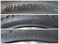Original VW Golf 8 5H R GTI GTD Dallas Alufelgen Winterreifen 225/40 R 18 NEU 2022 Hankook 7,5J ET51 5H0601025G 5x112