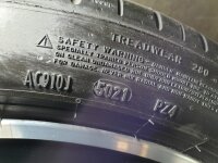 Original Mercedes EQS V297 Alufelgen Sommerreifen 265/40 R 21 RDKS Pirelli 2021 9,5J ET41,5 A2974011100 5x112
