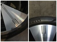 Original Mercedes EQS V297 Alufelgen Sommerreifen 265/40 R 21 RDKS Pirelli 2021 9,5J ET41,5 A2974011100 5x112