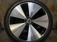 Original Mercedes EQS V297 Alufelgen Sommerreifen 265/40 R 21 RDKS Pirelli 2021 9,5J ET41,5 A2974011100 5x112