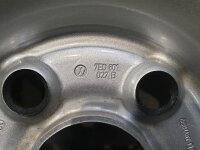 1x Original VW T5 T6 7E Stahlfelge Ganzjahresreifen 235/55 R 17 NEU 2021 Bridgestone 7J ET55 7E0601027B 5x120