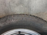 1x Original VW T5 T6 7E Stahlfelge Ganzjahresreifen 235/55 R 17 NEU 2021 Bridgestone 7J ET55 7E0601027B 5x120