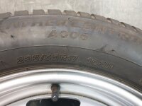 1x Original VW T5 T6 7E Stahlfelge Ganzjahresreifen 235/55 R 17 NEU 2021 Bridgestone 7J ET55 7E0601027B 5x120