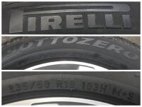 Original VW Tiguan 2 5NA Auckland Alufelgen Winterreifen 235/50 R 19 Pirelli 2019 7J ET43 5NA601025N 5x112 SILBER