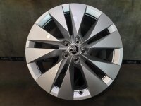 4x Original Skoda Enyaq iV 50 60 80 80x 85 85x RS Coupe Elroq 50 60 Sportline 85 Sportline RS Proteus Alufelgen 19 Zoll NEU 8J ET45 5LA071499H 5LA601025Q 5x112 SILBER