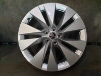 4x Original Skoda Enyaq iV 50 60 80 80x 85 85x RS Coupe Elroq 50 60 Sportline 85 Sportline RS Proteus Alufelgen 19 Zoll NEU 8J ET45 5LA071499H 5LA601025Q 5x112 SILBER