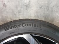 Original VW Tiguan 3 CT1 Tayron Coventry Alufelgen Winterreifen 255/45 R 19 2023 Continental 8,5J ET38 571601025E 5x112 SCHWARZ GLANZ