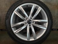 Original VW Passat B8 3G Variant Dartford Alufelgen Winterreifen 235/45 R 18 Seal NEU Pirelli 2020 8J ET44 3G0601025H 3G0601025BQ 5x112 SILBER