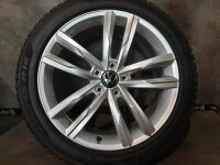 Original VW Passat B8 3G Variant Dartford Alufelgen Winterreifen 235/45 R 18 Seal NEU Pirelli 2020 8J ET44 3G0601025H 3G0601025BQ 5x112 SILBER