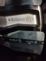 1x Original VW Tiguan 2 5NA Suzuka Alufelge 20 Zoll 5NN601025E NEU 8,5J ET38 5x112 SCHWARZ