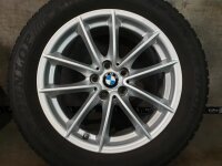 Original BMW 5er G30 G31 Styling 618 Alufelgen Winterreifen 225/55 R 17 RDCi Dunlop 2018 7,5J IS27 6868217 5x112