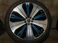 Original Mercedes EQS V297 EQE 350 450 4MATIC V295 Alufelgen Sommerreifen 265/40 R 21 RDKS Goodyear 2020 9,5J ET41,5 A2974011000 5x112