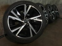Original Volvo V90 S90 2 Typ P 5-Spoke Black Diamond Cut...