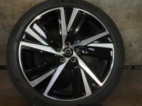 Original Volvo V90 S90 2 Typ P 5-Spoke Black Diamond Cut...