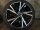 Original Volvo V90 S90 2 Typ P 5-Spoke Black Diamond Cut Alufelgen Winterreifen 255/40 R 19 Michelin 2021 8,5J ET47 32243394 5x108