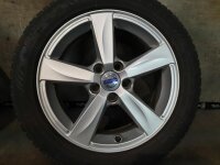 Original Volvo V40 2 Typ M Matres Alufelgen Winterreifen 205/55 R 16 Dunlop 2012 2014 7J ET50 31317285 5x108