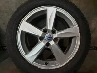 Original Volvo V40 2 Typ M Matres Alufelgen Winterreifen 205/55 R 16 Dunlop 2012 2014 7J ET50 31317285 5x108