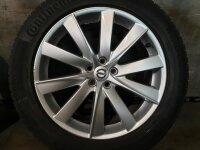 Original Volvo XC90 2 Typ 256 10-Turbinenspeichen-Design 172 Alufelgen Winterreifen 235/55 R 19 Michelin Continental 2018 2019 2022 8J ET42,5 31362276 5x108