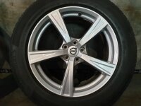 Original Volvo XC90 2 Typ 256 Alufelgen Winterreifen 235/60 R 18 Continental 2019 8J ET42,5 31423515 5x108