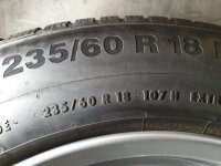 Original Volvo XC90 2 Typ 256 Alufelgen Winterreifen 235/60 R 18 Continental 2019 8J ET42,5 31423515 5x108