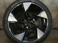 Original Volvo EX90 Typ T 5-Speichen Aero-Sport-Design Alufelgen Winterreifen 265/40 R 22 295/35 R 22 RDKS 2023 2024 Michelin 9J ET38,5 32134889 10J ET44,5 32134890 5x108