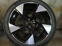 Original Volvo EX90 Typ T 5-Speichen Aero-Sport-Design Alufelgen Winterreifen 265/40 R 22 295/35 R 22 RDKS 2023 2024 Michelin 9J ET38,5 32134889 10J ET44,5 32134890 5x108