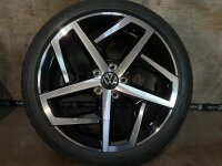 Original VW Golf 8 5H R GTI GTD Dallas Alufelgen Sommerreifen 225/40 R 18 NEU Continental 2022 2023 7,5J ET51 5H0601025G 5x112