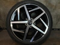 Original VW Golf 8 5H R GTI GTD Dallas Alufelgen Sommerreifen 225/40 R 18 NEU Continental 2022 2023 7,5J ET51 5H0601025G 5x112