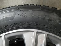 Original VW T7 Multivan Dundrod Alufelgen Winterreifen 215/60 R 17C NEU 2025 Bridgestone 6,5J ET60 7T0601025A 5x120 GRAU