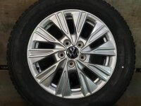 Original VW T7 Multivan Dundrod Alufelgen Winterreifen 215/60 R 17C NEU 2025 Bridgestone 6,5J ET60 7T0601025A 5x120 GRAU