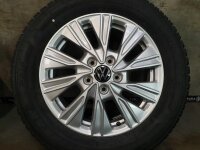Original VW T7 Multivan Dundrod Alufelgen Winterreifen 215/60 R 17C NEU 2025 Bridgestone 6,5J ET60 7T0601025A 5x120 GRAU