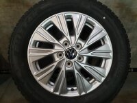 Original VW T7 Multivan Dundrod Alufelgen Winterreifen 215/60 R 17C NEU 2025 Bridgestone 6,5J ET60 7T0601025A 5x120 GRAU