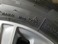 Original VW T7 Multivan Dundrod Alufelgen Winterreifen 215/60 R 17C 2024 Bridgestone 6,5J ET60 7T0601025A 5x120 GRAU