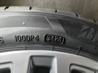Original Audi A5 S5 B10 FU Alufelgen Sommerreifen 245/40 R 19 NEU 2024 Bridgestone 8J ET44 8B3601025AS 5x112
