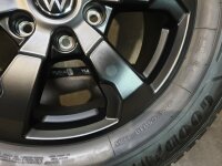 Original VW Amarok 2 T1 Amadora Alufelgen Winterreifen 255/65 R 18 2024 Goodyear 7,5J ET55 N1XC-1007-B1A N1XC-1007-E1A 5x112