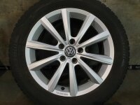 Original VW T-Roc 1 A1 Merano Alufelgen Winterreifen 215/55 R 17 Bridgestone 2017 7J ET45 2GA601025M 2GA071497 5x112