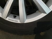 Original VW T-Roc 1 A1 Merano Alufelgen Winterreifen 215/55 R 17 Bridgestone 2017 7J ET45 2GA601025M 2GA071497 5x112