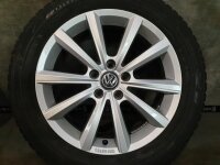 Original VW T-Roc 1 A1 Merano Alufelgen Winterreifen 215/55 R 17 Bridgestone 2017 7J ET45 2GA601025M 2GA071497 5x112