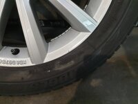 Original VW T-Roc 1 A1 Merano Alufelgen Winterreifen 215/55 R 17 Bridgestone 2017 7J ET45 2GA601025M 2GA071497 5x112