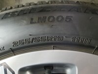Original Audi Q8 e-tron GEN GEA Alufelgen Winterreifen 255/55 R 19 Bridgestone 2022 8J ET34 4KE601025L 5x112