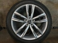 Original VW Passat B8 3G Dartford Alufelgen Winterreifen 235/45 R 18 2023 Hankook 8J ET44 3G0601025K 5x112 GRAU