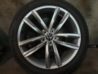 Original VW Passat B8 3G Dartford Alufelgen Winterreifen 235/45 R 18 2023 Hankook 8J ET44 3G0601025K 5x112 GRAU